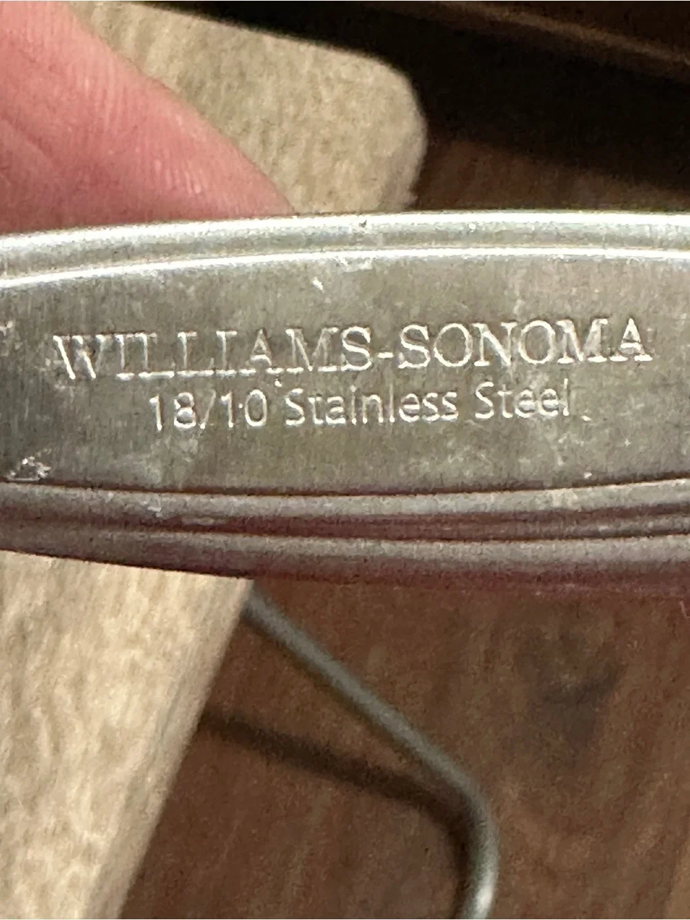VTG Williams Sonoma 18/10 Stainless Steel Measuring Spoons Set of 4 Spice Round